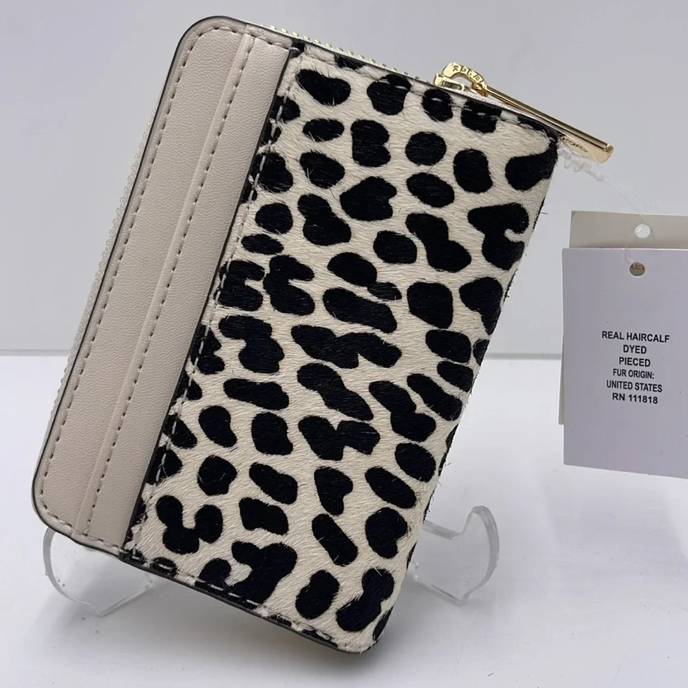 Michael Kors Jet Set Travel MD Zip Around Card Case Wallet (Light Cream Multi) - Picture 15 of 16
